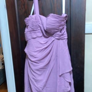 Azazie wisteria size 12 bridesmaid  dress